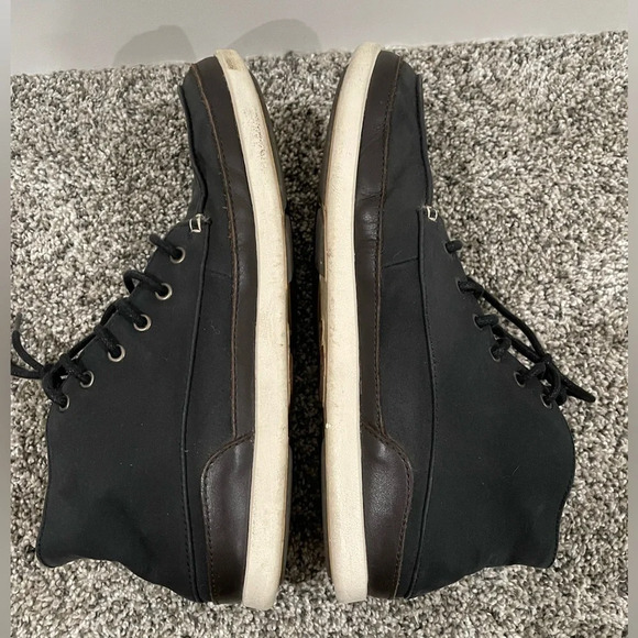 Olukai Nalukai Kapa men's black canvas chukka shoe, size 9.5 - Picture 7 of 11